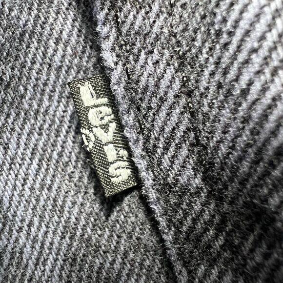 VTG Levi’s 550 Relaxed Tapered Jeans 27x228 Early 90s USA Faded Black Blue Tint - Picture 8 of 13